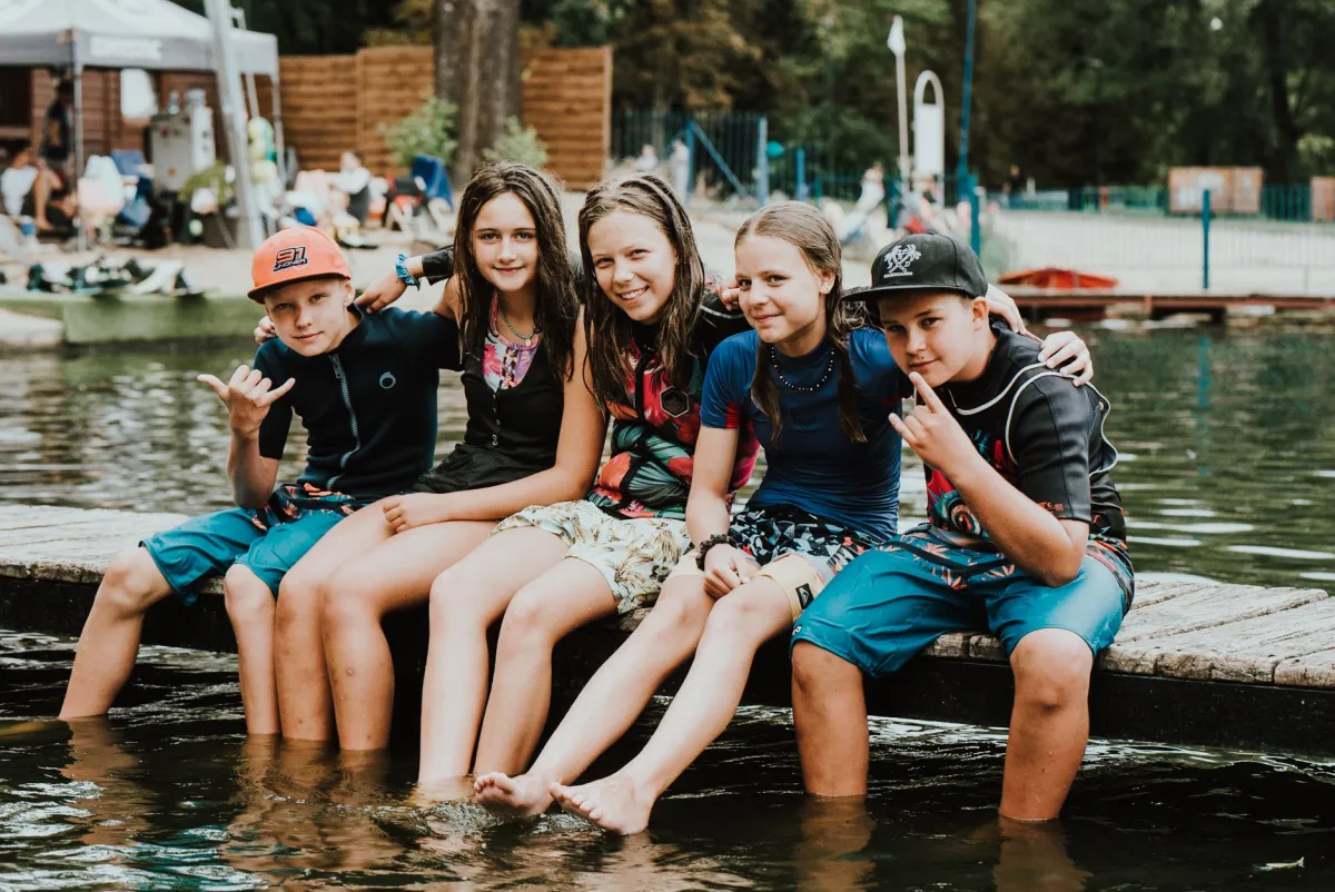 Zajęcia letnie dla dzieci Łódź - wakeboard